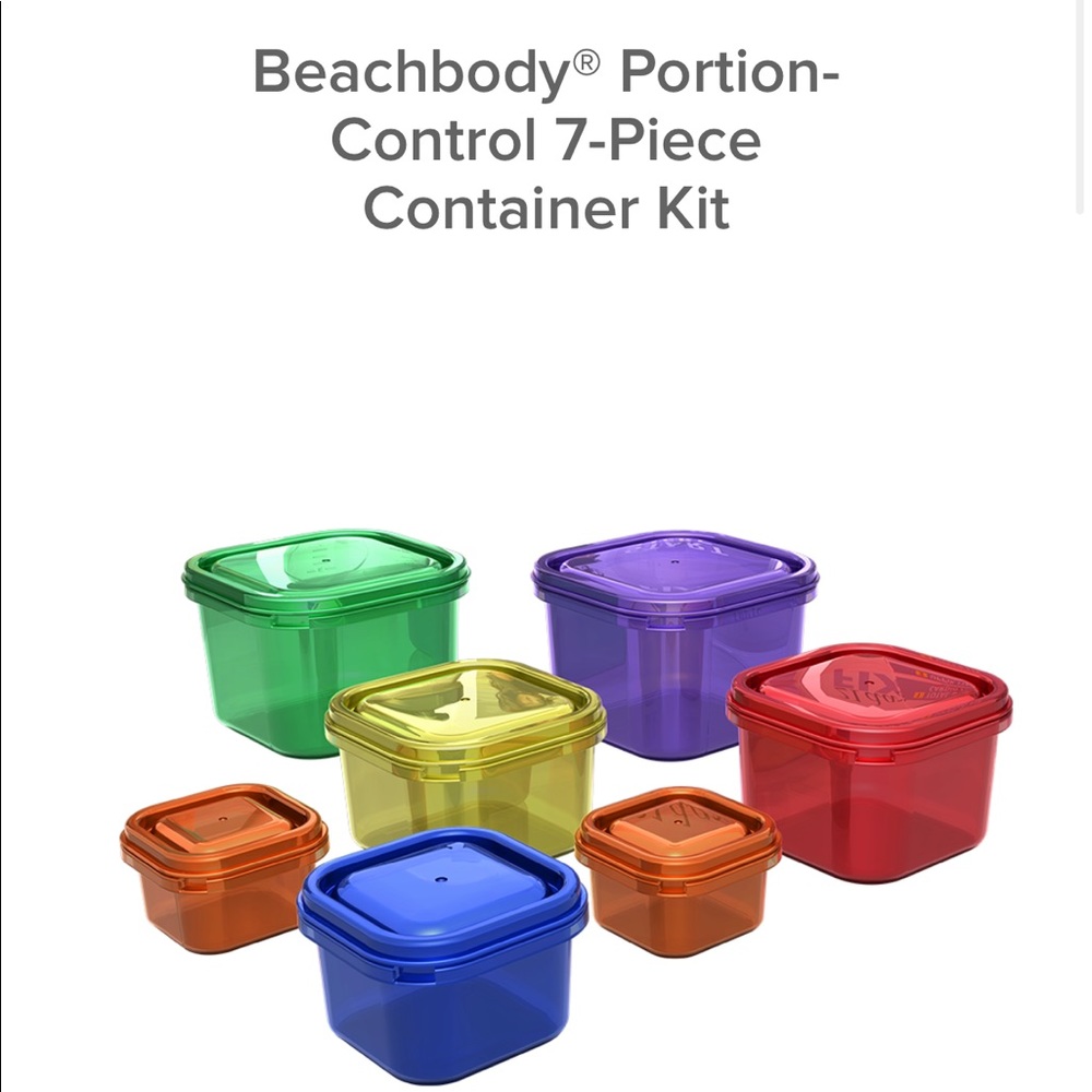 Beachbody Portion Containers NEW